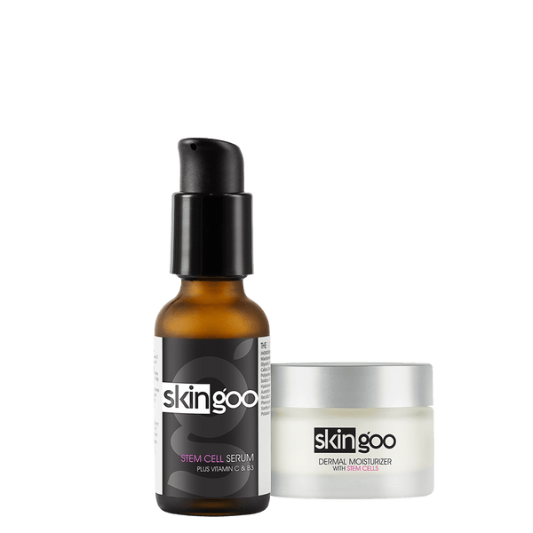 Stem Cell Serum & Dermal Moisturizer Duo – Skingoo